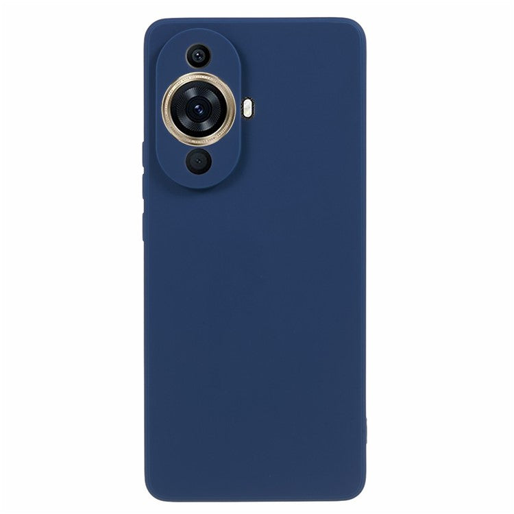 For Huawei nova 11 Pro / nova 11 Ultra Soft TPU Precise Cutout Phone Case Straight Edge Phone Cover - Sapphire