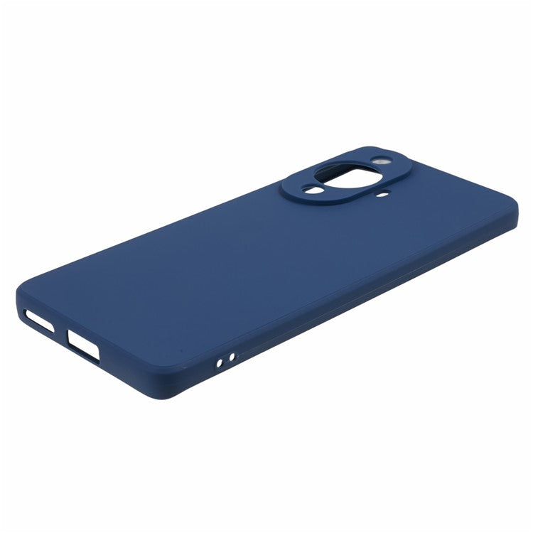 For Huawei nova 11 Pro / nova 11 Ultra Soft TPU Precise Cutout Phone Case Straight Edge Phone Cover - Sapphire