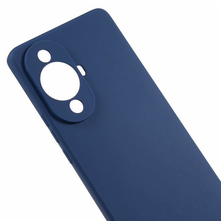 For Huawei nova 11 Pro / nova 11 Ultra Soft TPU Precise Cutout Phone Case Straight Edge Phone Cover - Sapphire