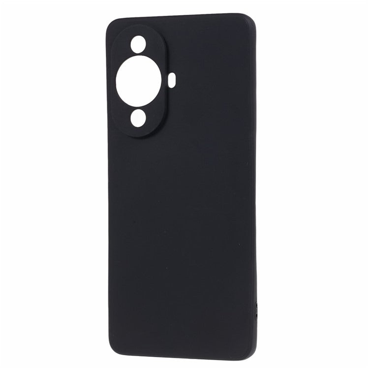 For Huawei nova 11 Pro / nova 11 Ultra Soft TPU Precise Cutout Phone Case Straight Edge Phone Cover - Black
