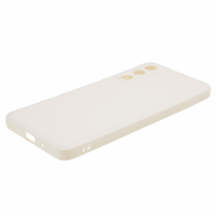 For Samsung Galaxy M54 5G / F54 5G Straight Edge Phone Case Precise Cutout Anti-scratch TPU Cover - White