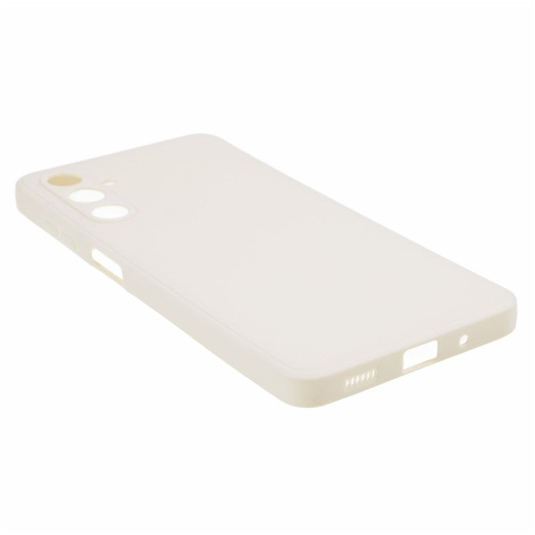 For Samsung Galaxy M54 5G / F54 5G Straight Edge Phone Case Precise Cutout Anti-scratch TPU Cover - White