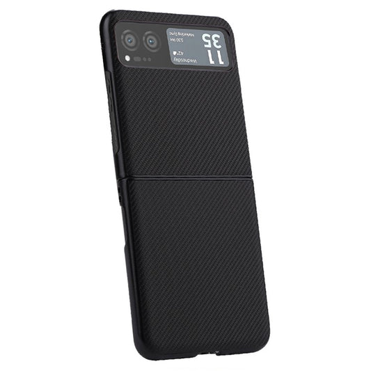 VILI TC Series for Motorola Razr 40 5G PU Leather Coated PC+TPU Hybrid Cover Folding Phone Case