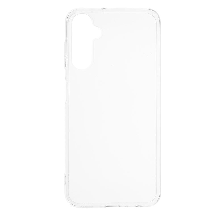 For Samsung Galaxy A25 5G (Global) (161.0 x 76.5 x 8.3mm) Super Slim TPU Phone Cover HD Clear Cell Phone Case (Big Rear Lens Cutout Hole)