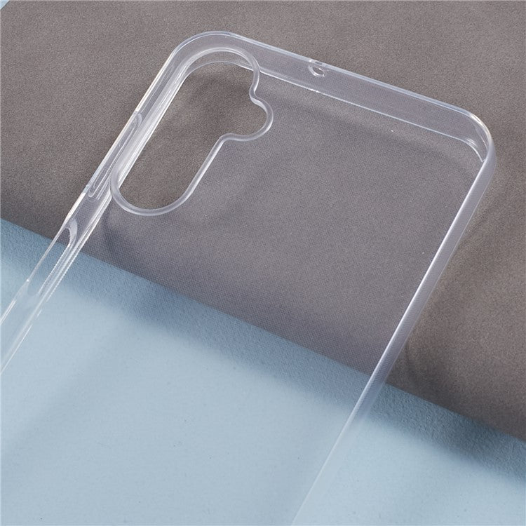 For Samsung Galaxy A25 5G (Global) (161.0 x 76.5 x 8.3mm) Super Slim TPU Phone Cover HD Clear Cell Phone Case (Big Rear Lens Cutout Hole)