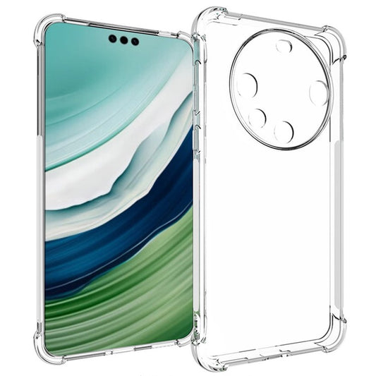 Phone Case for Huawei Mate 60 Pro , 1.0mm Ultra-Thin Shockproof TPU Phone Cover (Precise Rear Lens Hole)