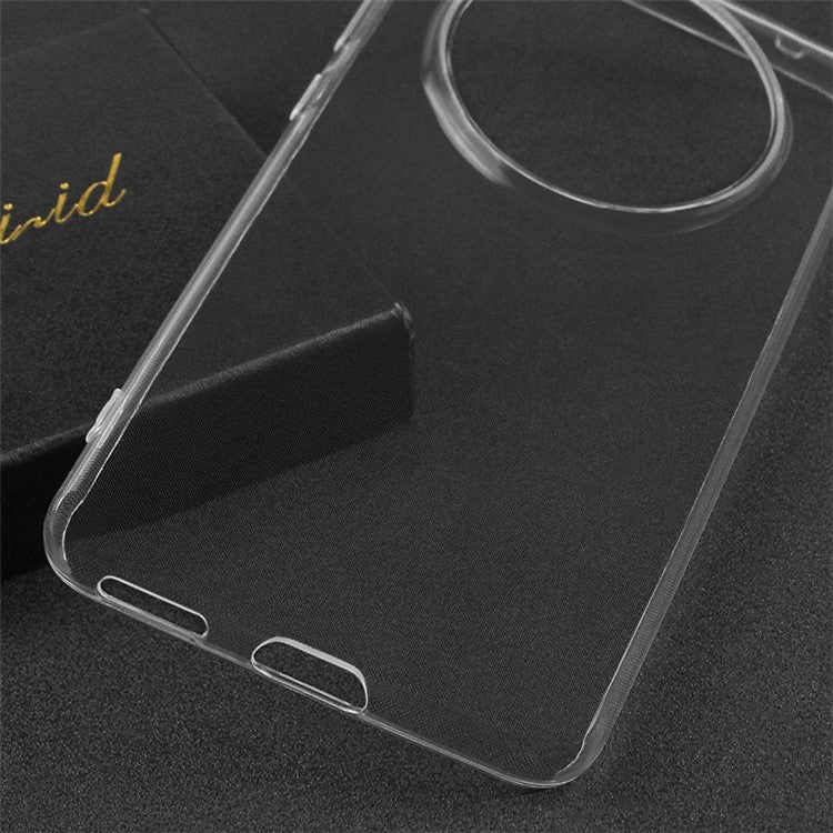 TPU Phone Case for Huawei Mate 60 , Super Thin Transparent Smartphone Cover (Big Rear Lens Hole)