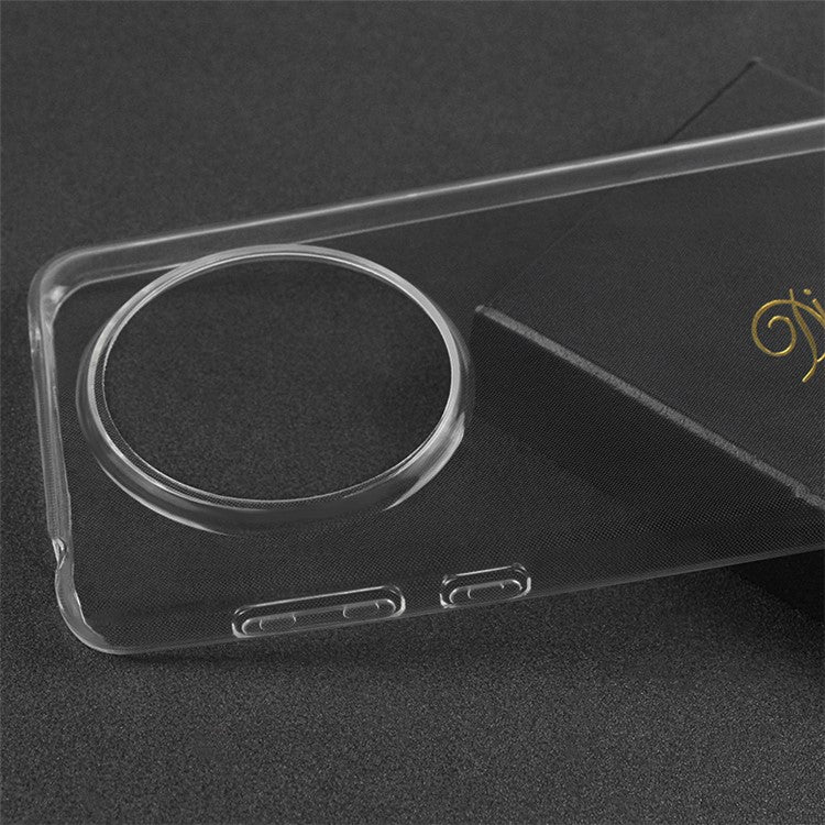 TPU Phone Case for Huawei Mate 60 , Super Thin Transparent Smartphone Cover (Big Rear Lens Hole)
