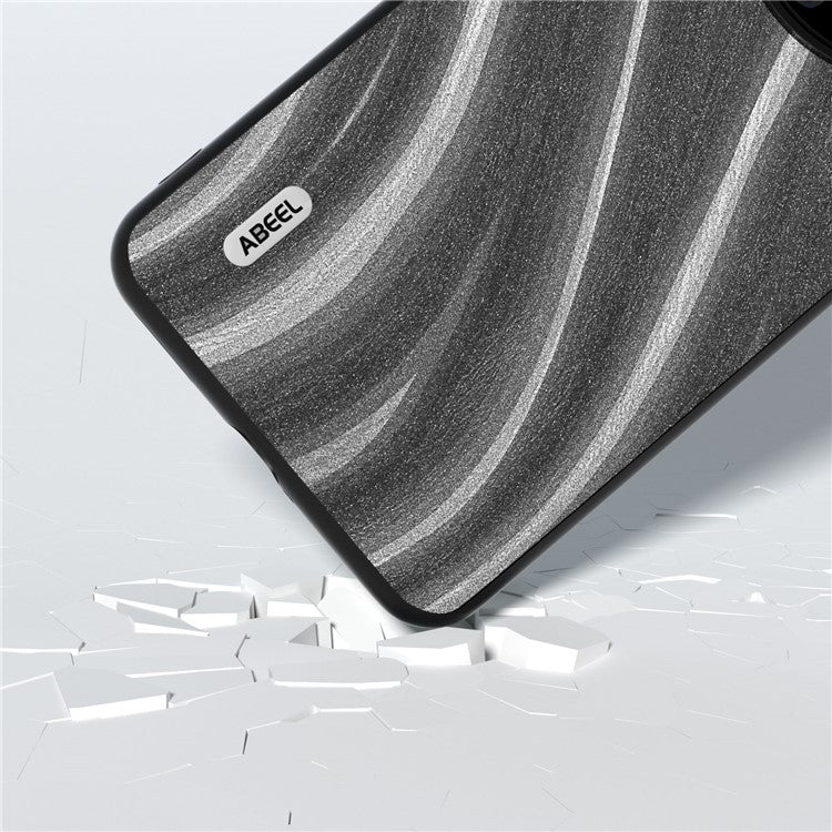 ABEEL Milky Way Series for Huawei Mate 60 Protective Phone Case PU Leather Coated PC+TPU Phone Cover - Grey
