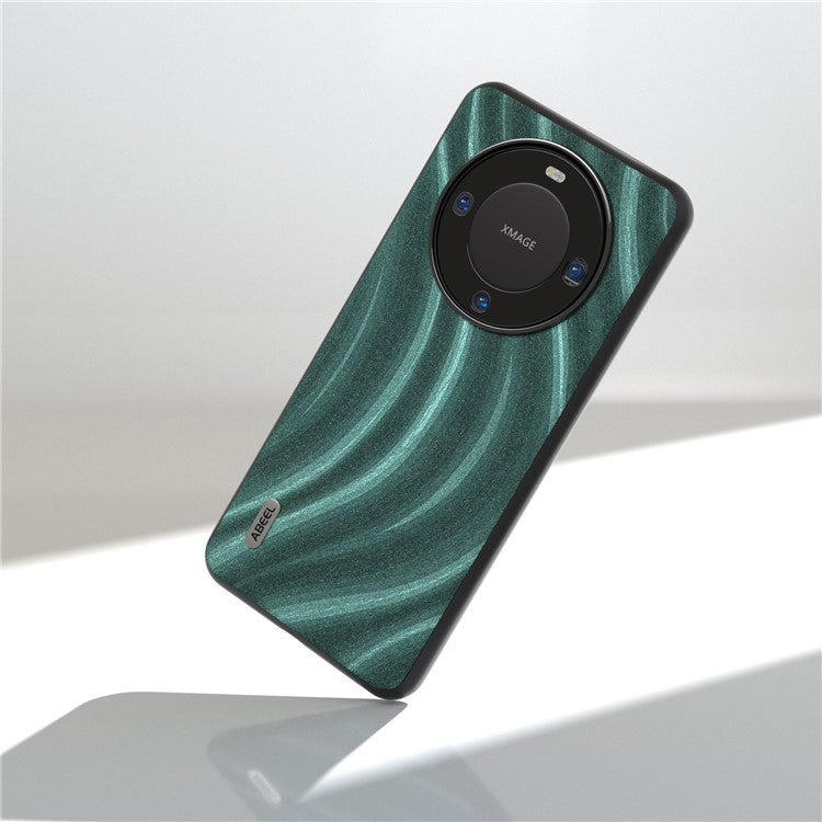 ABEEL Milky Way Series for Huawei Mate 60 Protective Phone Case PU Leather Coated PC+TPU Phone Cover - Green