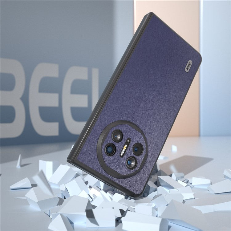 ABEEL For Huawei Mate X5 Case Smooth PU Leather + Hard PC Anti-Scratch Cover - Blue