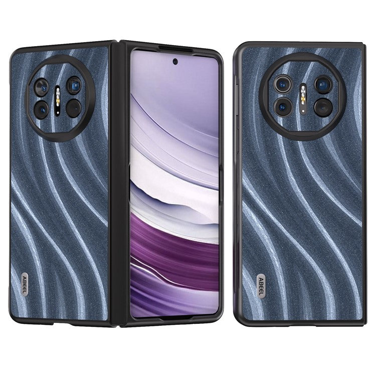 ABEEL Milky Way Series For Huawei Mate X5 Case PU Leather+PC Phone Cover - Blue