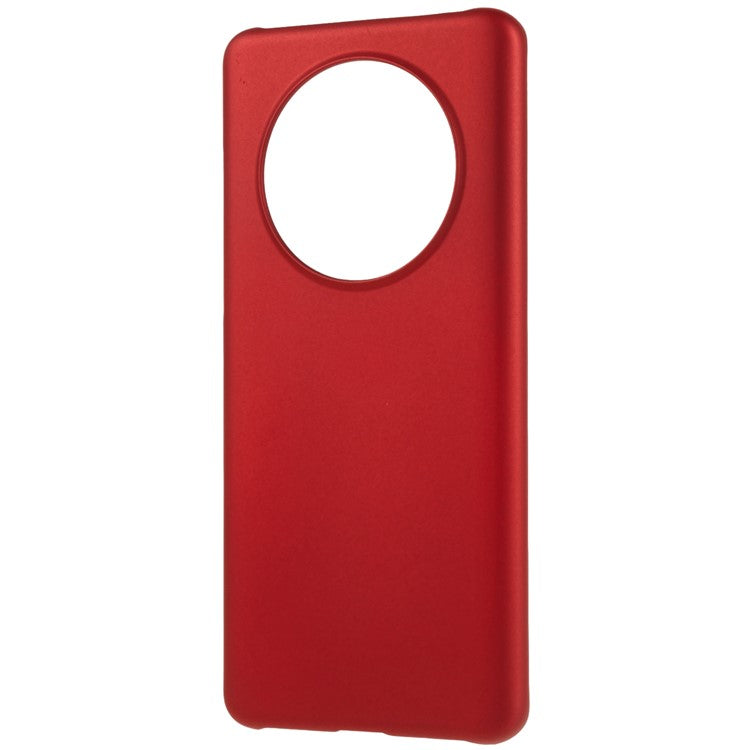 For Huawei Mate 60 Case Slim-Fit Shell Rubberized PC Cell Phone Cover - Red