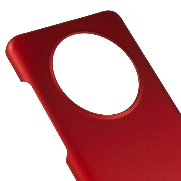 For Huawei Mate 60 Case Slim-Fit Shell Rubberized PC Cell Phone Cover - Red