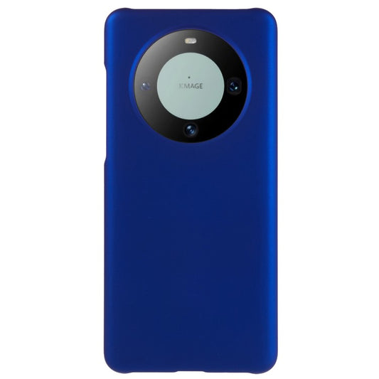 For Huawei Mate 60 Pro Cell Phone Case Anti-Scratch Rubberized PC Phone Cover - Blue