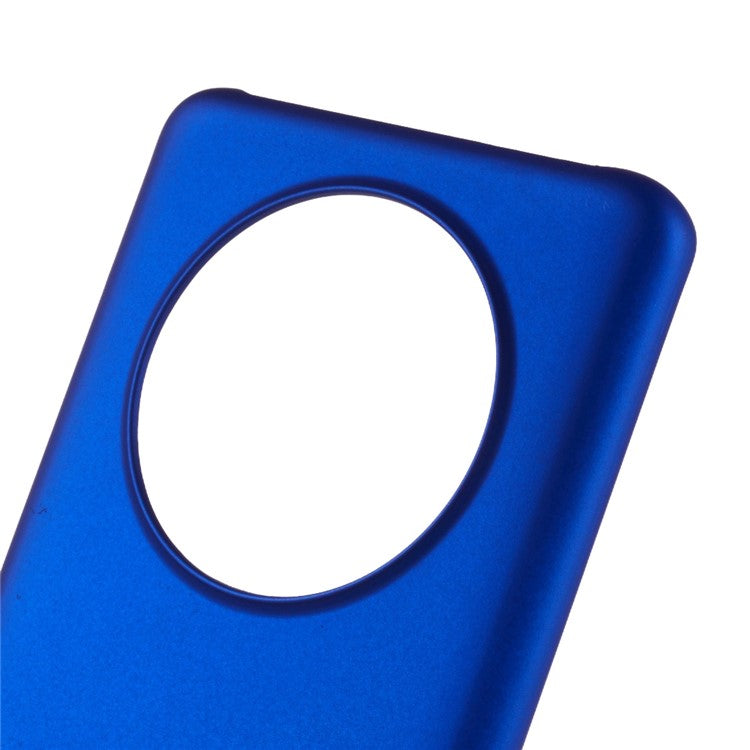 For Huawei Mate 60 Pro Cell Phone Case Anti-Scratch Rubberized PC Phone Cover - Blue