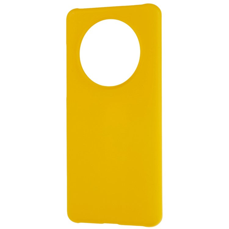 For Huawei Mate 60 Pro Cell Phone Case Anti-Scratch Rubberized PC Phone Cover - Yellow