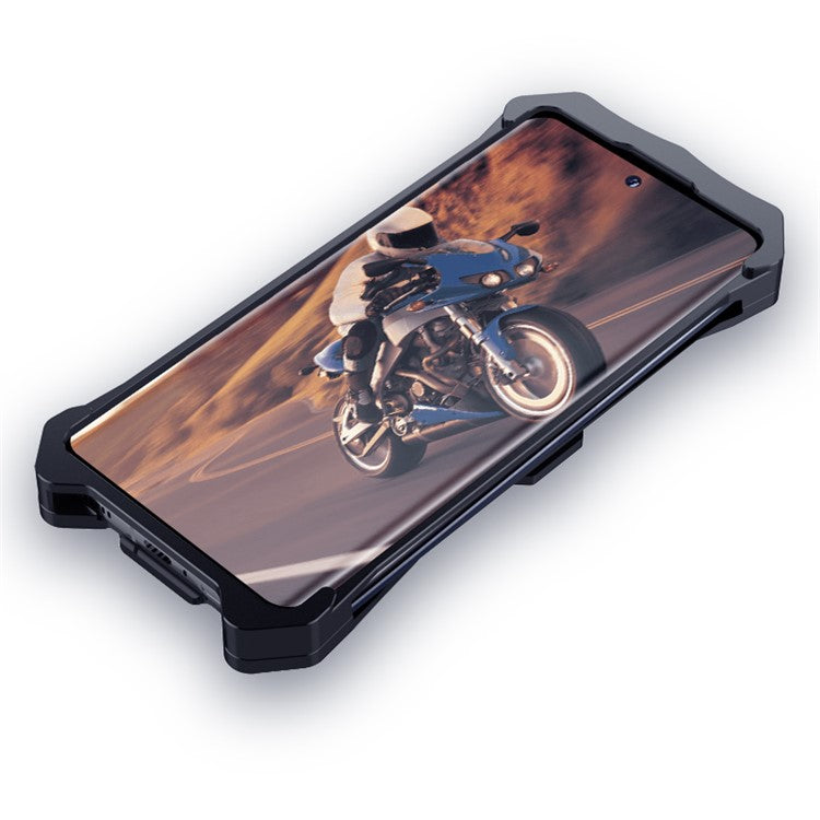 For Motorola Edge 40 Pro 5G / Moto X40 5G Case Hard Aluminum Alloy Shockproof Phone Protector