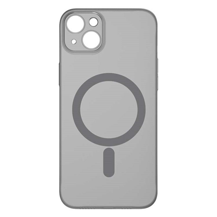 TOTU AA-170 Magnetic Phone Case for iPhone 14 PC Slim Case Compatible with MagSafe - Transparent Black