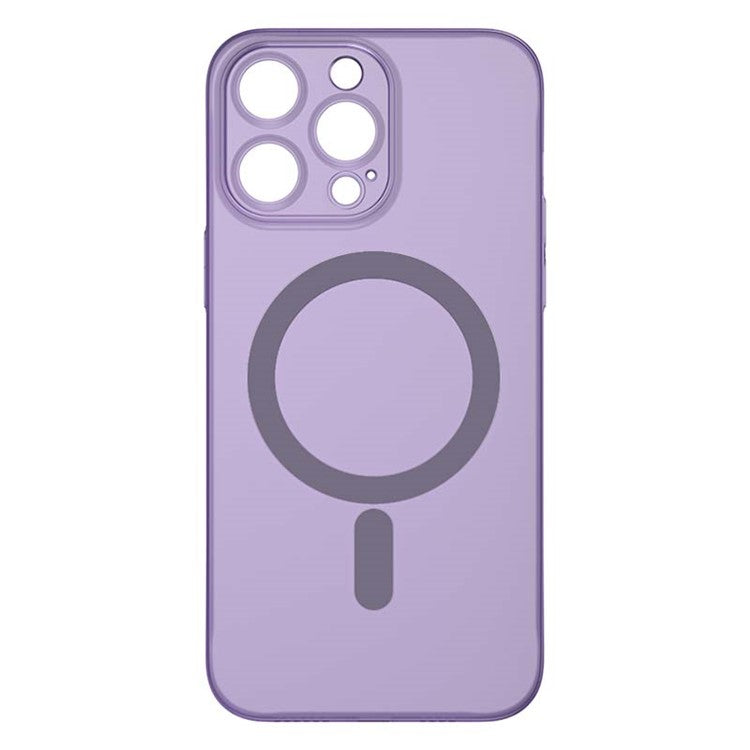 TOTU AA-170 for iPhone 14 Pro PC Case Compatible with MagSafe Shockproof Phone Case - Transparent Purple