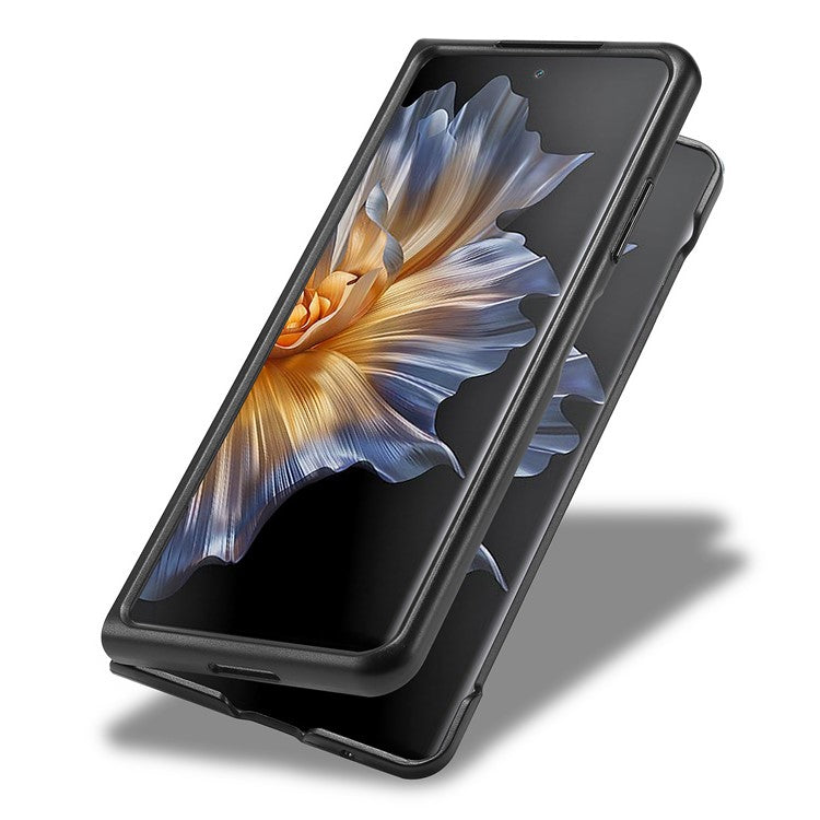 LC.IMEEKE For Honor Magic Vs 5G Case PU Leather+TPU+EVA Carbon Fiber Texture Phone Cover