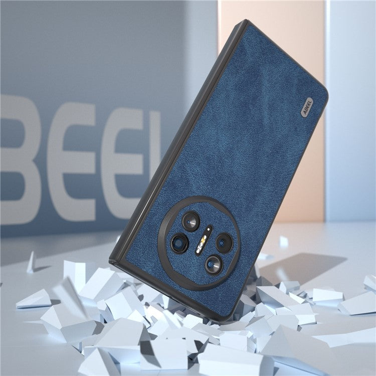 ABEEL For Huawei Mate X5 Case PU Leather Coated PC Protective Folding Cover - Blue
