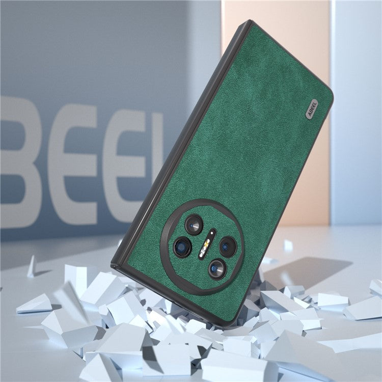 ABEEL For Huawei Mate X5 Case PU Leather Coated PC Protective Folding Cover - Green