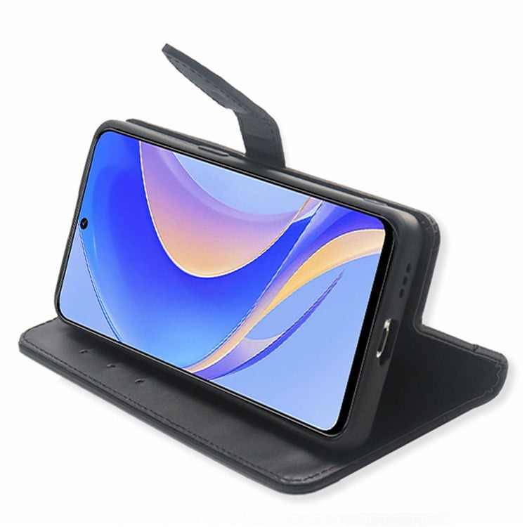 IDEWEI For Huawei Mate 60 Case PU Leather Stand Cover with Card Holder - Blue