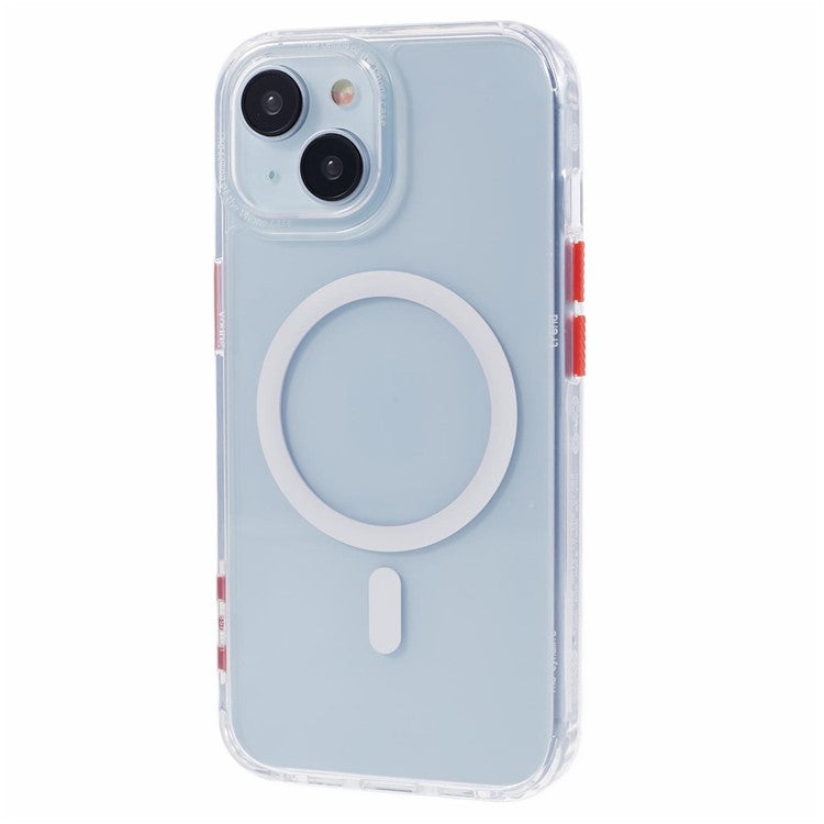 Compatible with MagSafe Phone Cover for iPhone 14 Case PC+TPU Phone Shell - Transparent