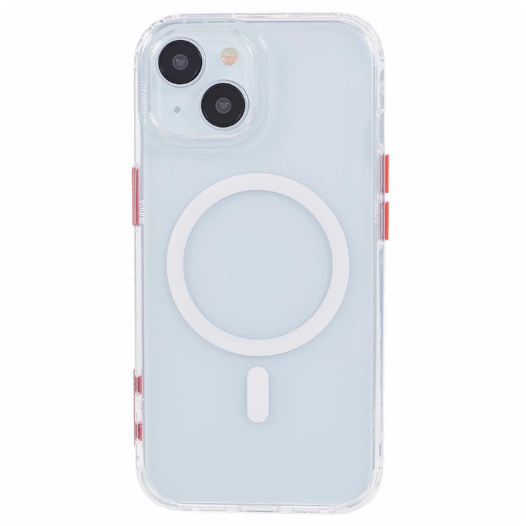 Compatible with MagSafe Phone Cover for iPhone 14 Case PC+TPU Phone Shell - Transparent