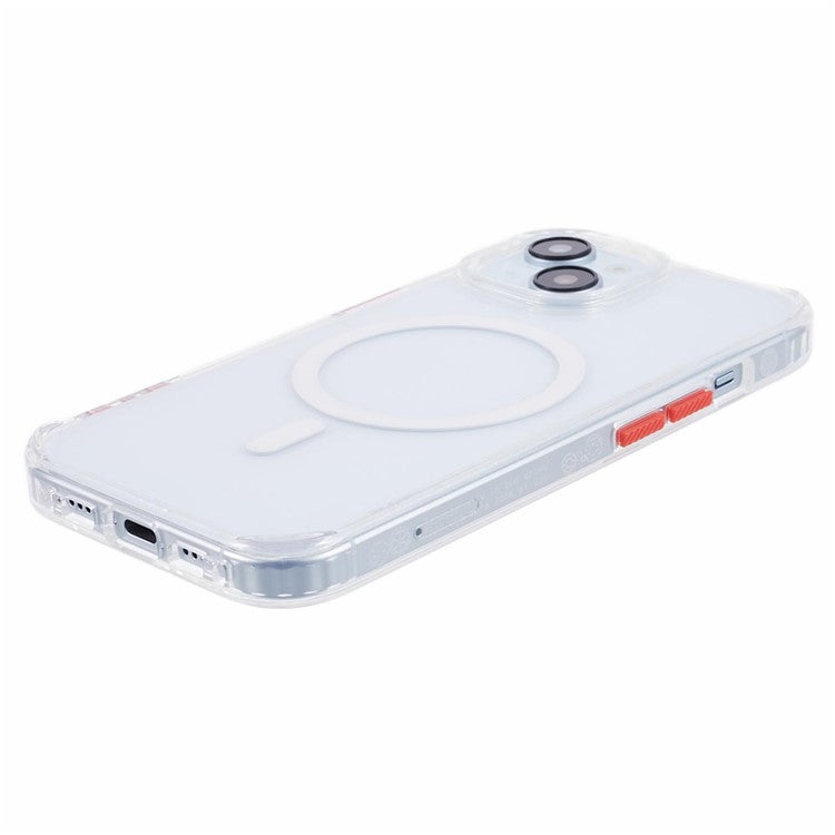 Compatible with MagSafe Phone Cover for iPhone 14 Case PC+TPU Phone Shell - Transparent