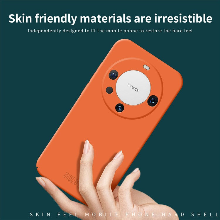MOFI JK Qin Series For Huawei Mate 60 Phone Case Acrylic+TPU Matte Cover - Blue