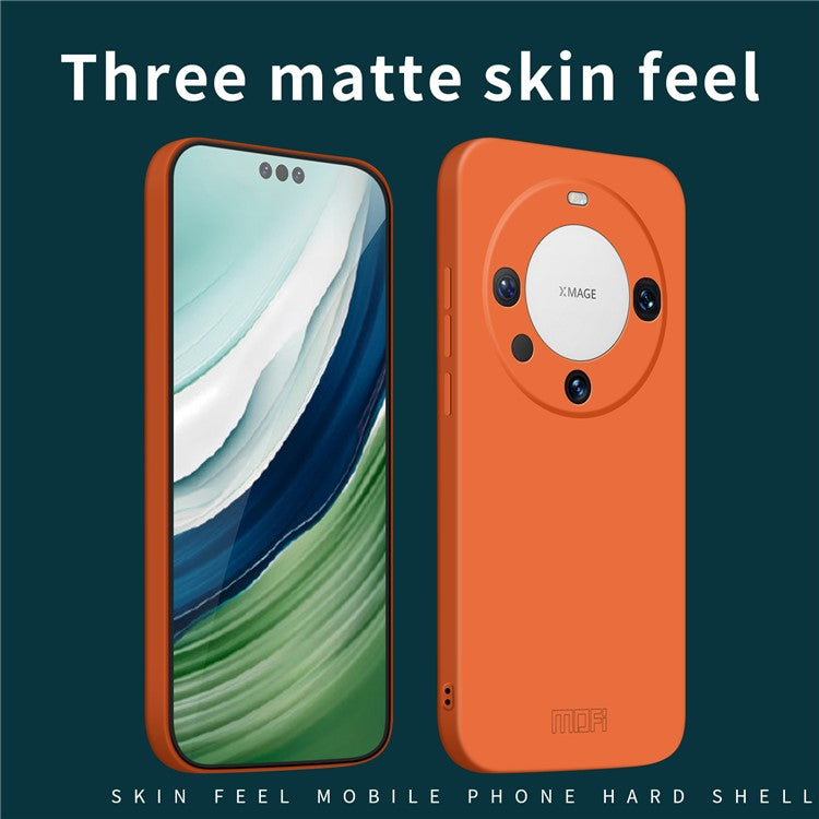 MOFI JK Qin Series For Huawei Mate 60 Pro Case Matte Skin-touch Phone Cover - Black