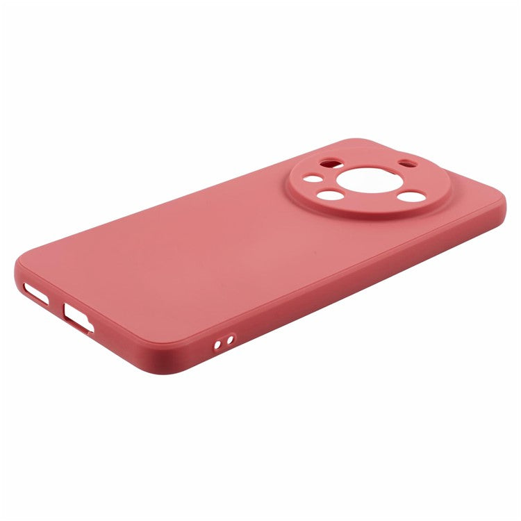 For Huawei Mate 60 Pro+ Slim Case Shockproof Cell Phone TPU Cover - Red