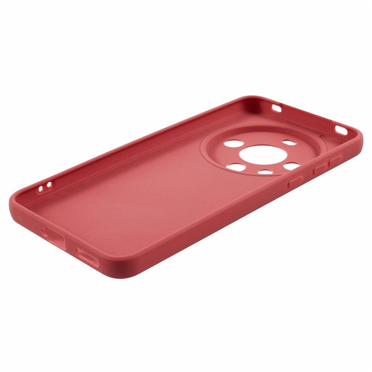 For Huawei Mate 60 Pro+ Slim Case Shockproof Cell Phone TPU Cover - Red