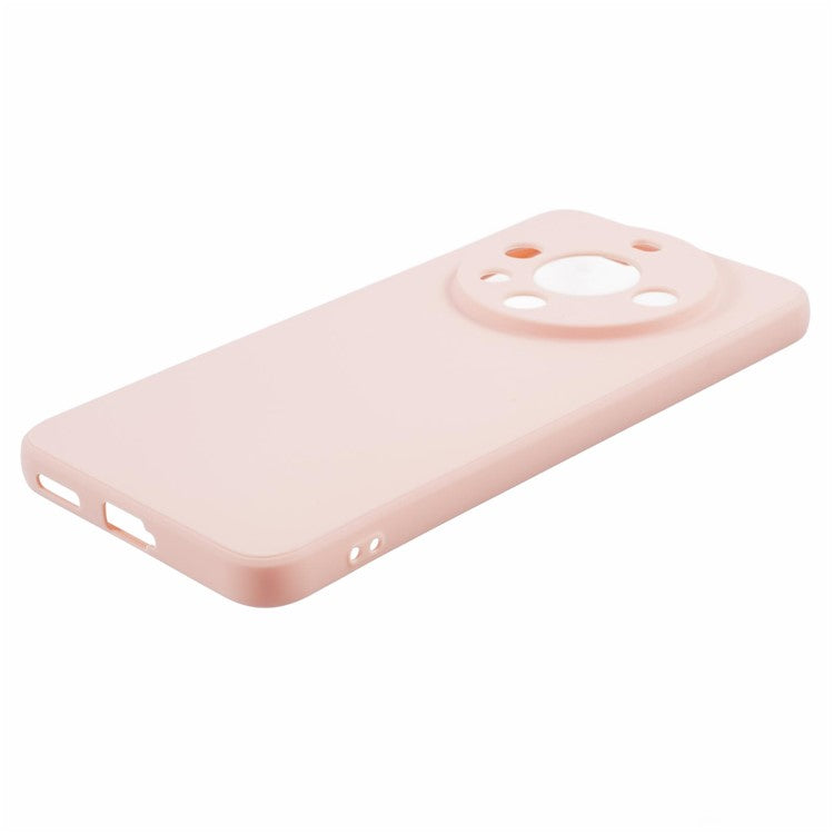 For Huawei Mate 60 Pro+ Slim Case Shockproof Cell Phone TPU Cover - Pink