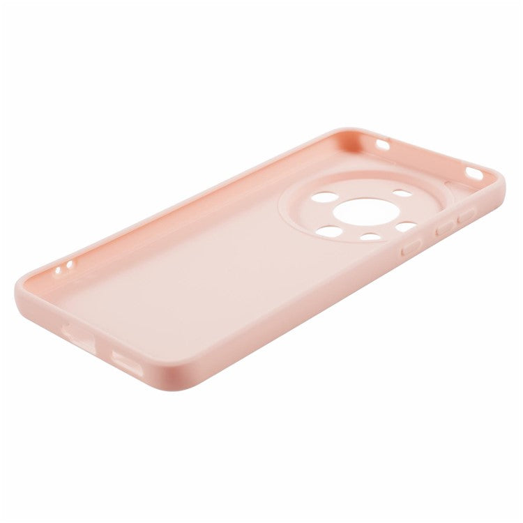 For Huawei Mate 60 Pro+ Slim Case Shockproof Cell Phone TPU Cover - Pink