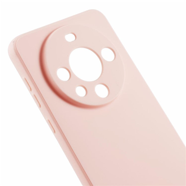 For Huawei Mate 60 Pro+ Slim Case Shockproof Cell Phone TPU Cover - Pink