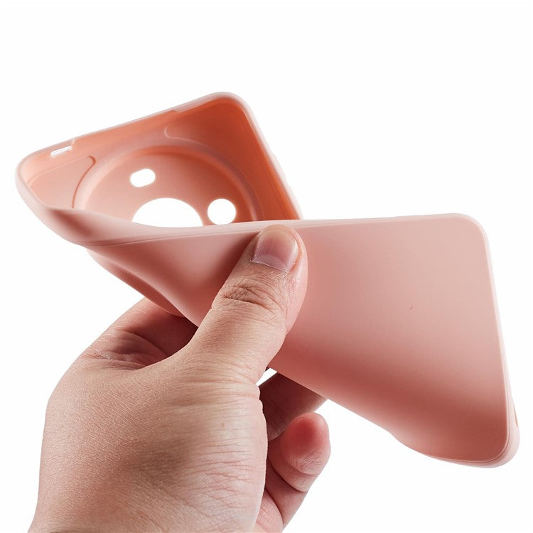 For Huawei Mate 60 Pro+ Slim Case Shockproof Cell Phone TPU Cover - Pink