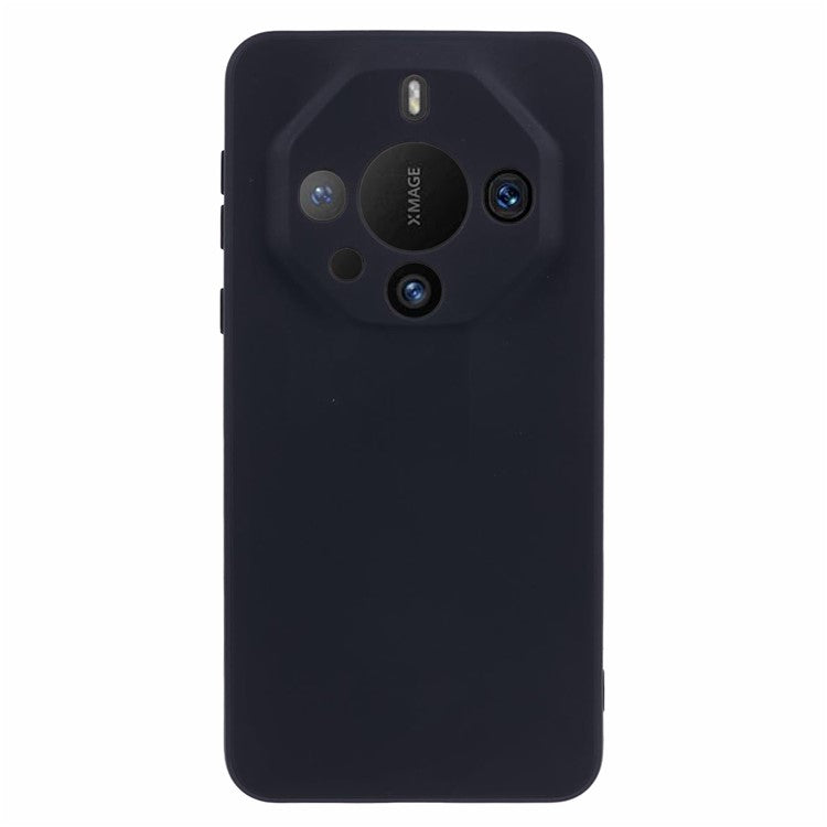 For Huawei Mate 60 RS Ultimate Case Precise Cutout Cell Phone Back Cover - Black