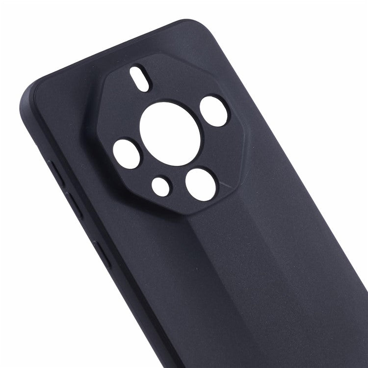 For Huawei Mate 60 RS Ultimate Case Precise Cutout Cell Phone Back Cover - Black