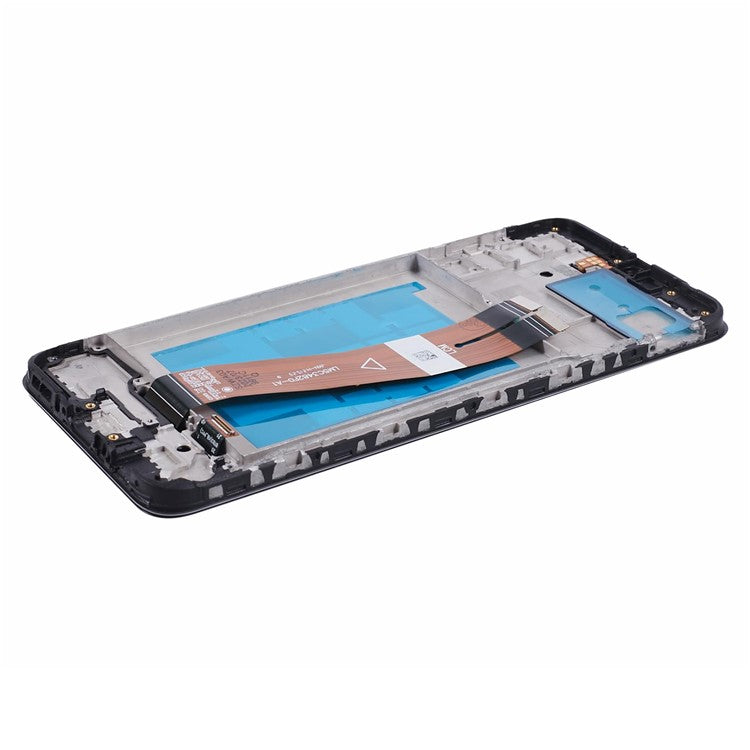 For-Samsung-Galaxy-A02s-A025-(166.5x75.9x9.2mm)-Grade-C-LCD-Screen-and-Digitizer-Assembly-+-Frame-(without-Logo)
