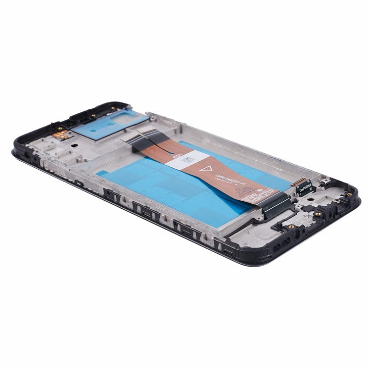 For-Samsung-Galaxy-A02s-A025-(166.5x75.9x9.2mm)-Grade-C-LCD-Screen-and-Digitizer-Assembly-+-Frame-(without-Logo)