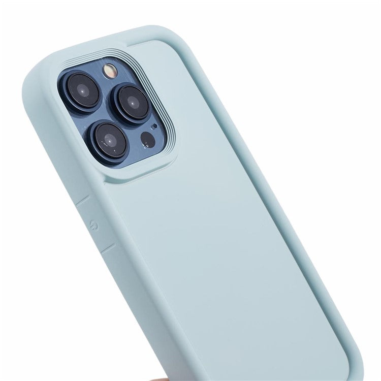 DY Series For iPhone 14 Pro Max Case Drop Protection TPU Phone Cover - Baby Blue