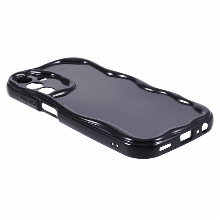 YX Series For Samsung Galaxy A15 5G Case Creative Shockproof TPU Cover (Precise Cutout) - Black