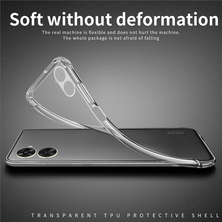 MOFI For Huawei nova 11 SE / nova 12 SE 4G Clear Case Anti-scratch Flexible TPU Phone Cover