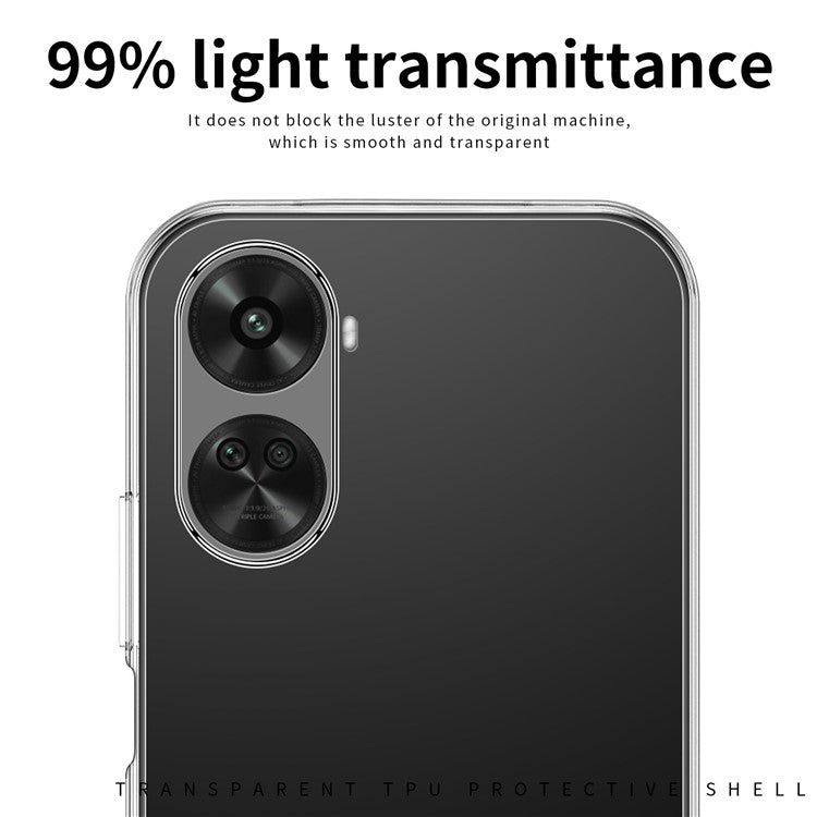 MOFI For Huawei nova 11 SE / nova 12 SE 4G Clear Case Anti-scratch Flexible TPU Phone Cover