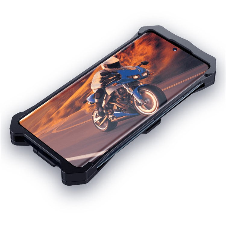 For Motorola Edge 40 5G Case Anti-Scratch Aluminum Alloy Drop-Proof Phone Back Cover