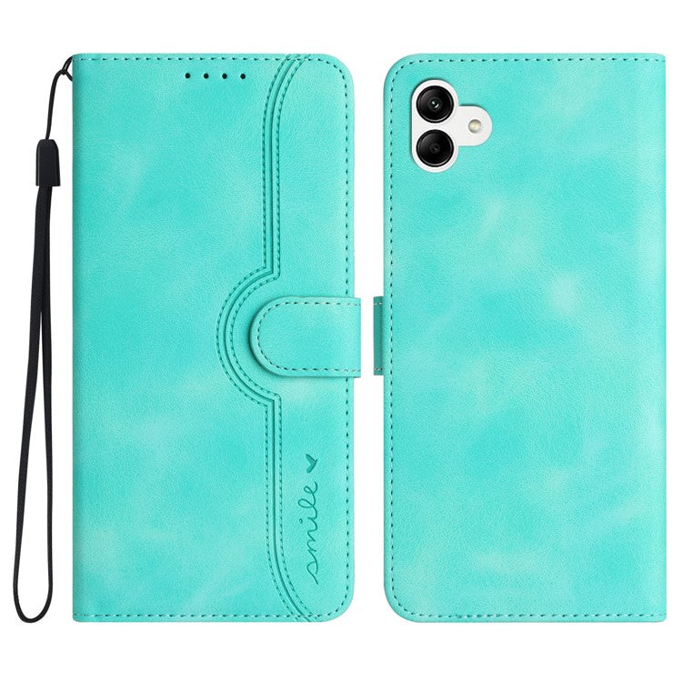 YX0030 For Samsung Galaxy A05 4G Case Wallet Full Protection Phone Cover - Baby Blue