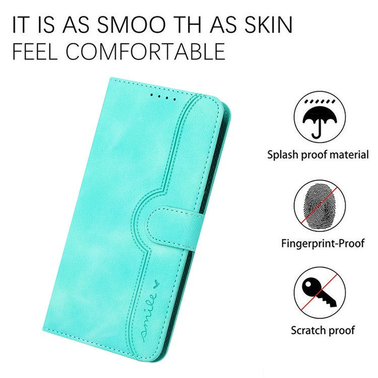 YX0030 For Samsung Galaxy A05 4G Case Wallet Full Protection Phone Cover - Baby Blue